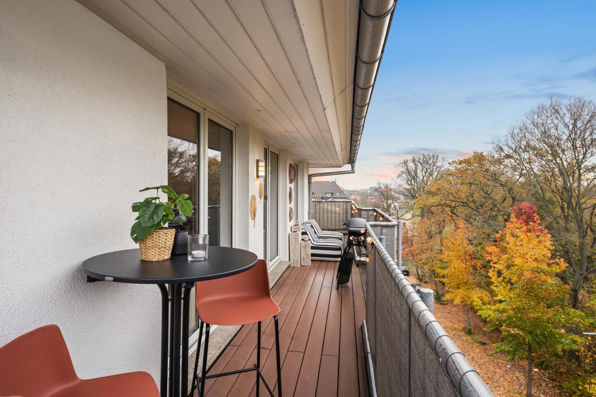 דירות צוויקאו Edler Wohnraum Schwanenteich-Penthouse Mit Garage, Grill, Kaffeevollautomat, Klima, Lift & Terrasse מראה חיצוני תמונה
