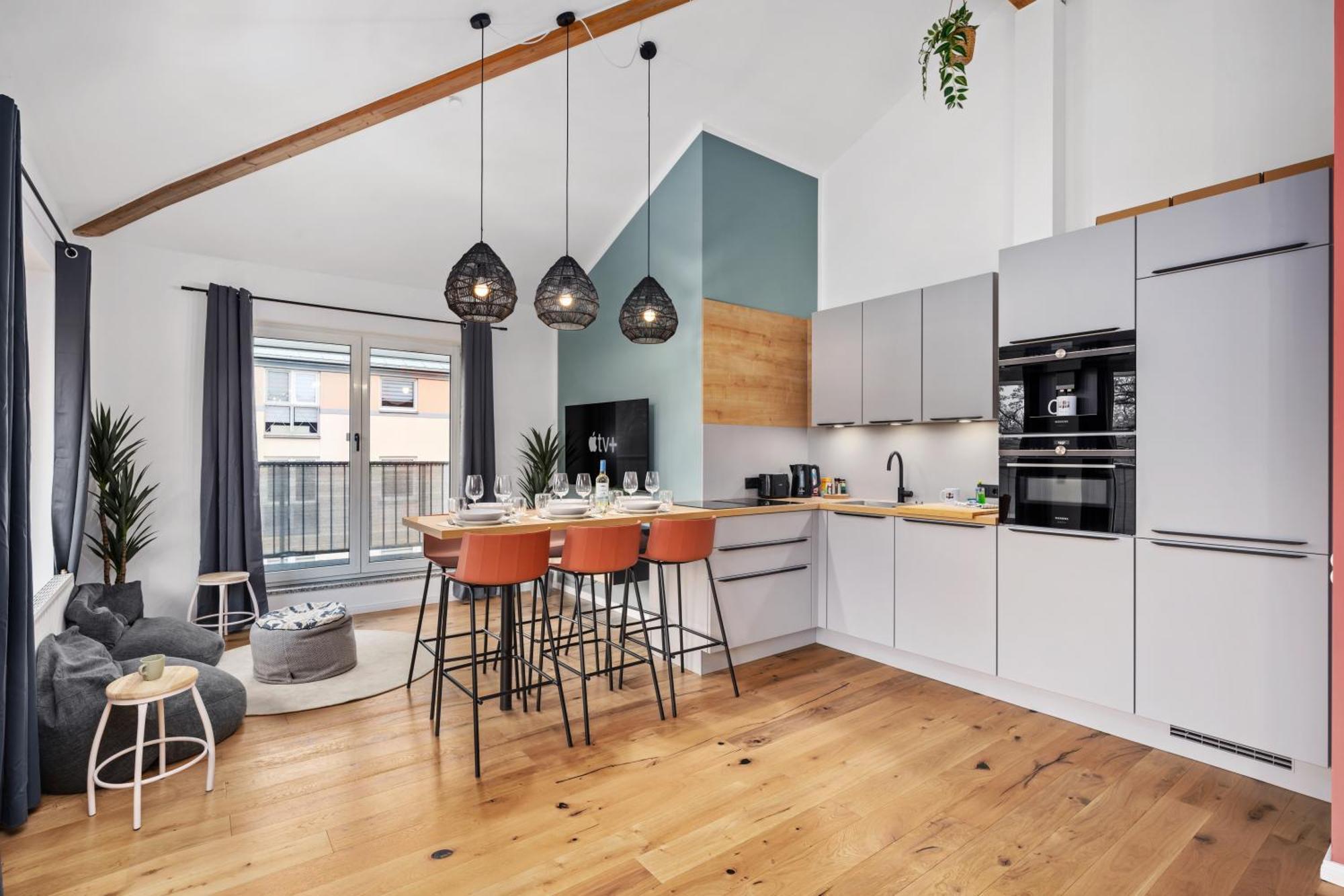 דירות צוויקאו Edler Wohnraum Schwanenteich-Penthouse Mit Garage, Grill, Kaffeevollautomat, Klima, Lift & Terrasse מראה חיצוני תמונה