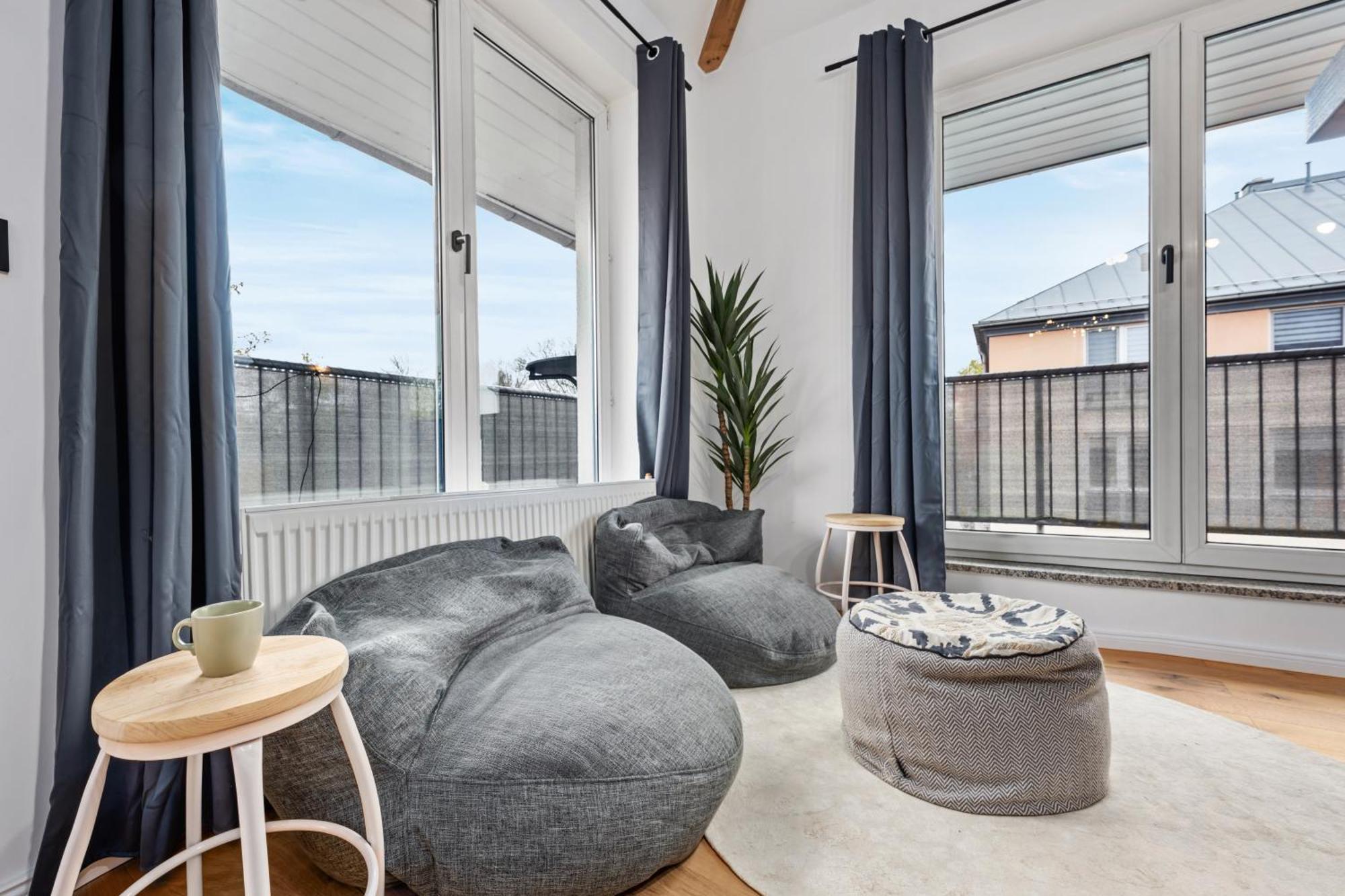 דירות צוויקאו Edler Wohnraum Schwanenteich-Penthouse Mit Garage, Grill, Kaffeevollautomat, Klima, Lift & Terrasse מראה חיצוני תמונה